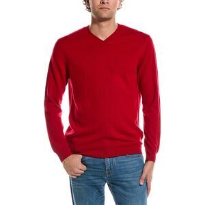 Forte Mens  V-Neck Cashmere Sweater
